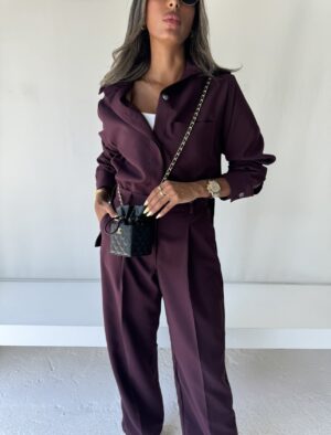 Burgundy set